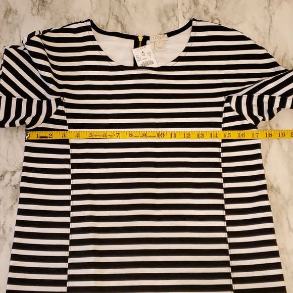 J Crew Striped Tee Shirt Dress - Picture 7 of 9